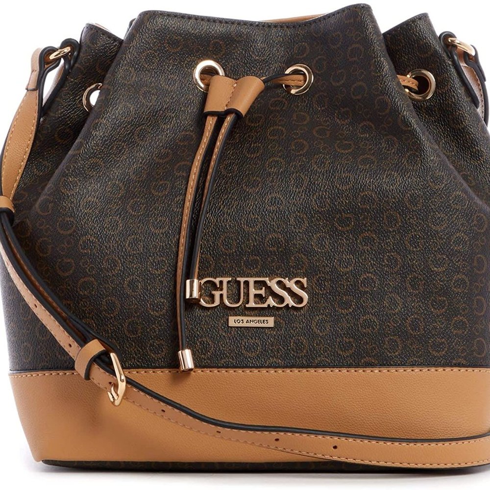 GUESS Factory Women's Muze Logo Bucket Bag